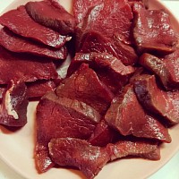 鹿のモモ肉